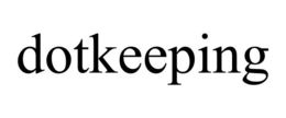 DOTKEEPING trademark