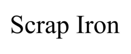 SCRAP IRON trademark