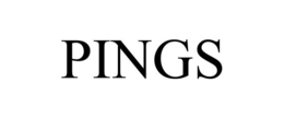 PINGS trademark