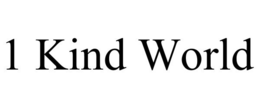1 KIND WORLD trademark