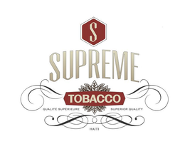 S SUPREME TOBACCO QUALITÉ SUPÉRIEURE SUPERIOR QUALITY HAITI trademark