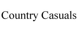 COUNTRY CASUALS trademark