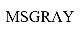 MSGRAY trademark
