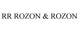 RR ROZON & ROZON trademark