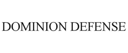 DOMINION DEFENSE trademark