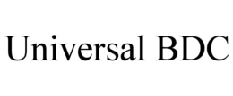 UNIVERSAL BDC trademark