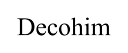 DECOHIM trademark