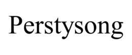 PERSTYSONG trademark
