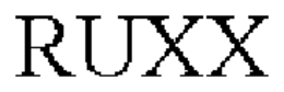 RUXX trademark
