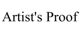 ARTIST'S PROOF trademark