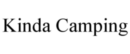 KINDA CAMPING trademark