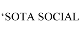 'SOTA SOCIAL trademark
