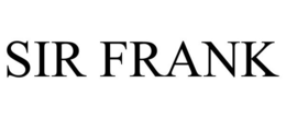 SIR FRANK trademark