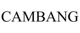 CAMBANG trademark