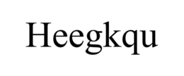 HEEGKQU trademark