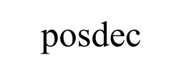 POSDEC trademark