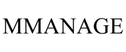 MMANAGE trademark