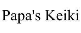 PAPA'S KEIKI trademark