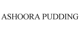ASHOORA PUDDING trademark
