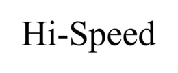 HI-SPEED trademark