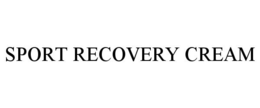 SPORT RECOVERY CREAM trademark