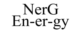 NERG EN-ER-GY trademark
