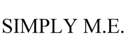 SIMPLY M.E. trademark