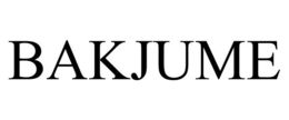 BAKJUME trademark