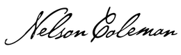 NELSON COLEMAN trademark