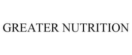 GREATER NUTRITION trademark