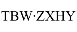 TBW·ZXHY trademark