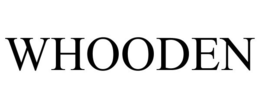 WHOODEN trademark