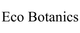 ECO BOTANICS trademark