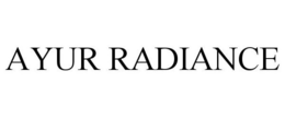 AYUR RADIANCE trademark