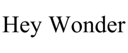 HEY WONDER trademark