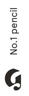 G NO. 1 PENCIL trademark