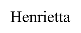 HENRIETTA trademark