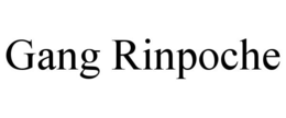 GANG RINPOCHE trademark