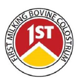1ST FIRST MILKING BOVINE COLOSTRUM trademark