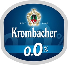 KROMBACHER 0.0% SEIT 1803 trademark