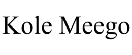 KOLE MEEGO trademark