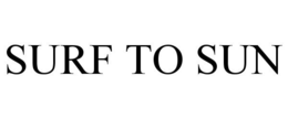 SURF TO SUN trademark
