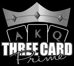 AKQ THREE CARD PRIME trademark