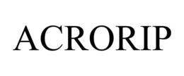 ACRORIP trademark