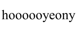 HOOOOOYEONY trademark