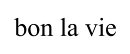 BON LA VIE trademark