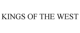 KINGS OF THE WEST trademark