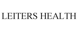LEITERS HEALTH trademark