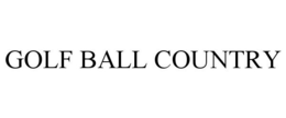 GOLF BALL COUNTRY trademark