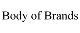 BODY OF BRANDS trademark